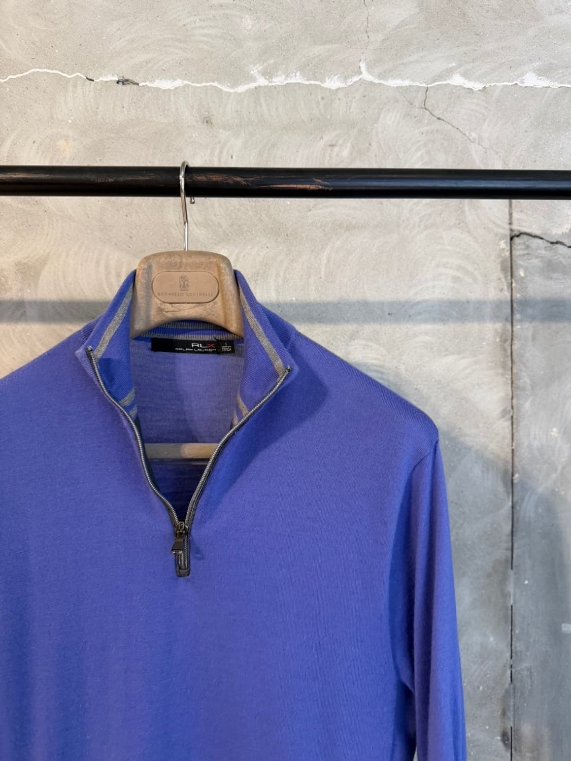 랄프로렌 RLX 짚업 니트 100 상품이미지4