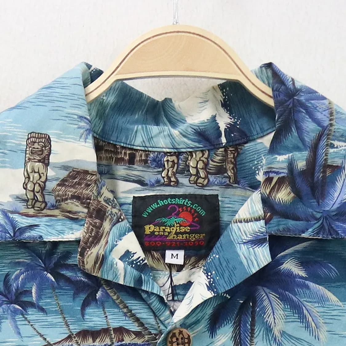 90'S PARADISE HANGER 하와이셔츠 66411 상품이미지5