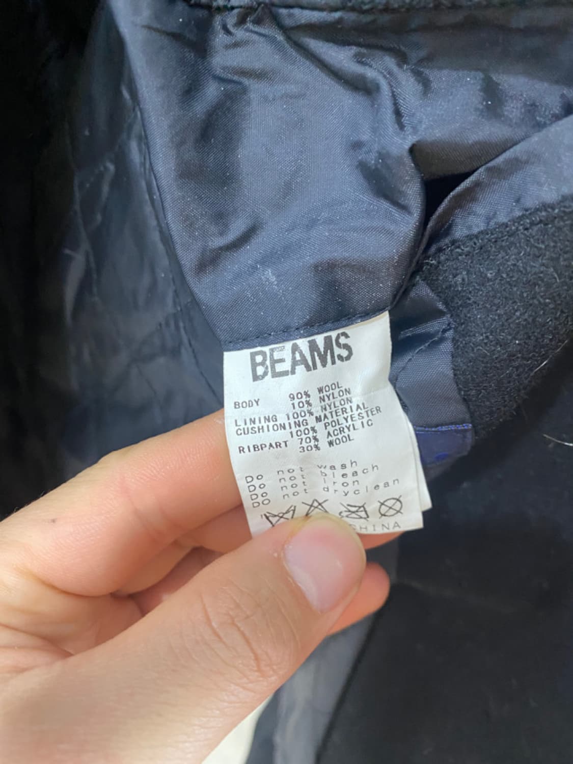 BEAMS varsity rider jacket 상품이미지9