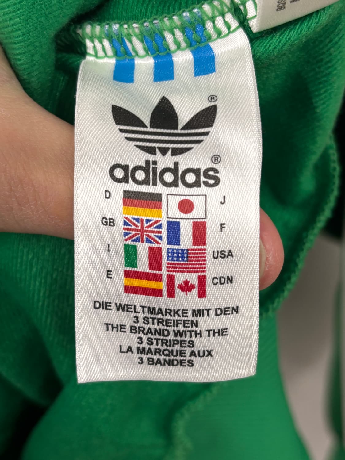 아디다스 져지 파이어버드 트랙탑 그린 90  상품이미지5