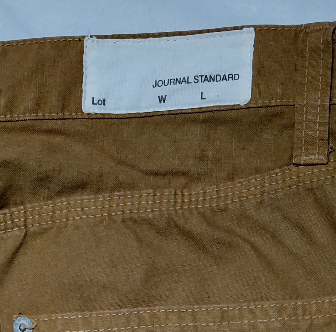 [M] Journal Standard 더블니 덕 캔버스 (8~9부 기장) 상품이미지8