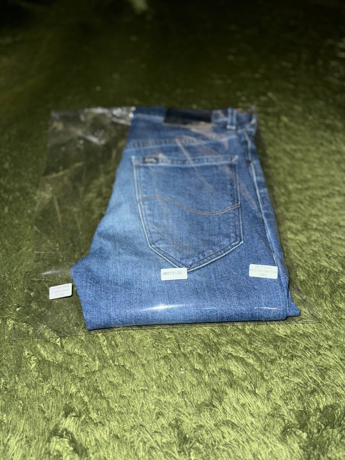 [XS] LEE 리 라이더스 코튼 폴리 블렌디드 팬츠 인디고 상품이미지10