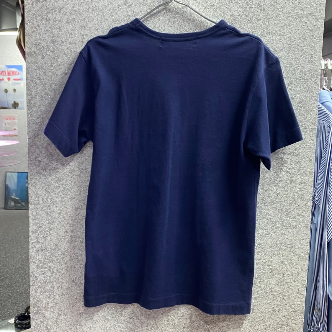 꼼데가르송 멀티로고 네이비 반팔티 B3246 상품이미지4