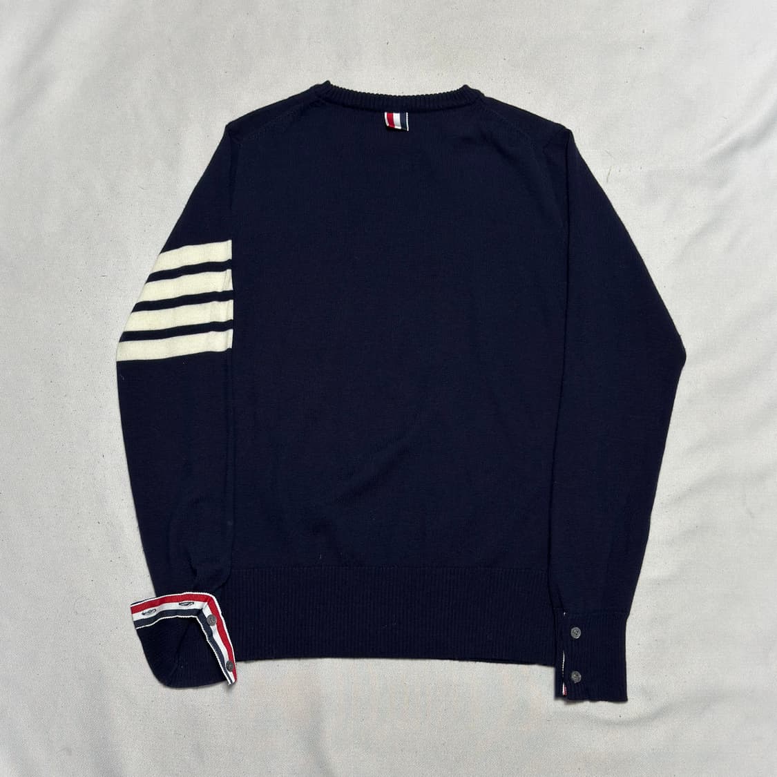 톰브라운 사선완장 네이비 울 니트 상품이미지4