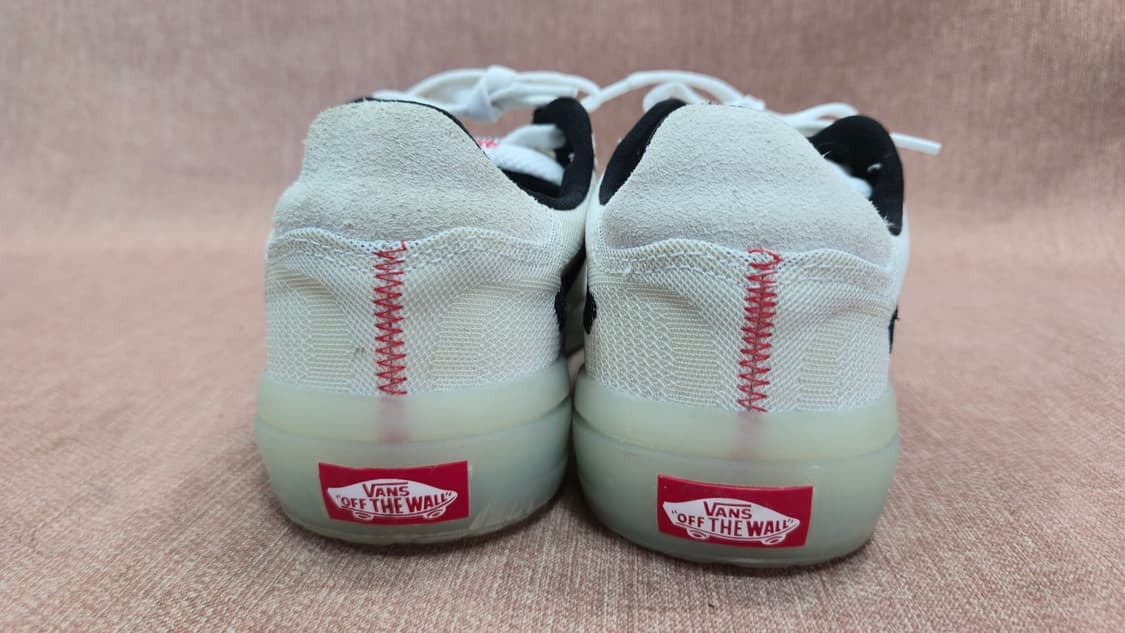 반스 미착용 235mm- 에브던트 얼티밋와플 레저 스니커즈 화이트   상품이미지5