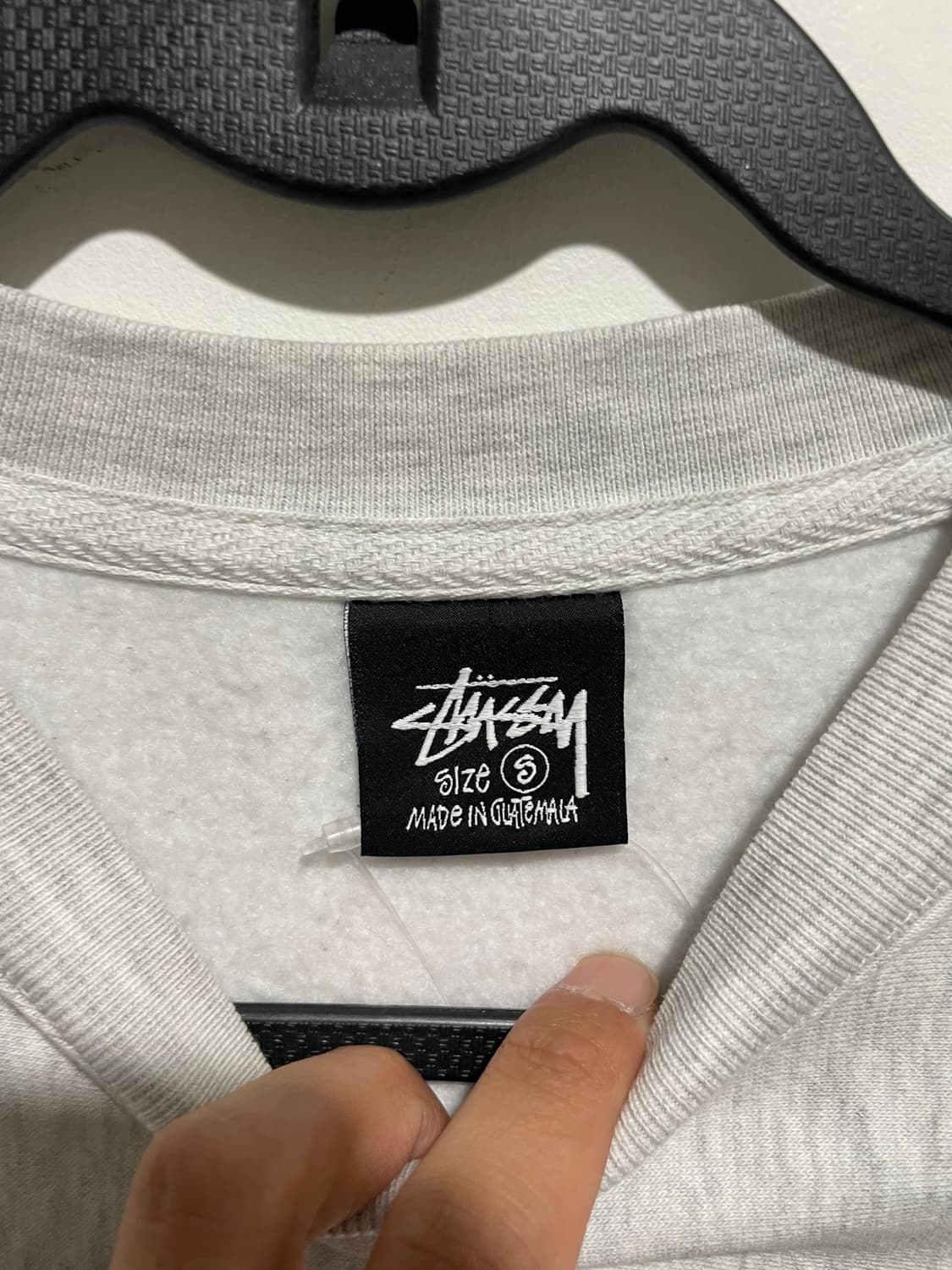 스투시 맨투맨 그레이 상품이미지5