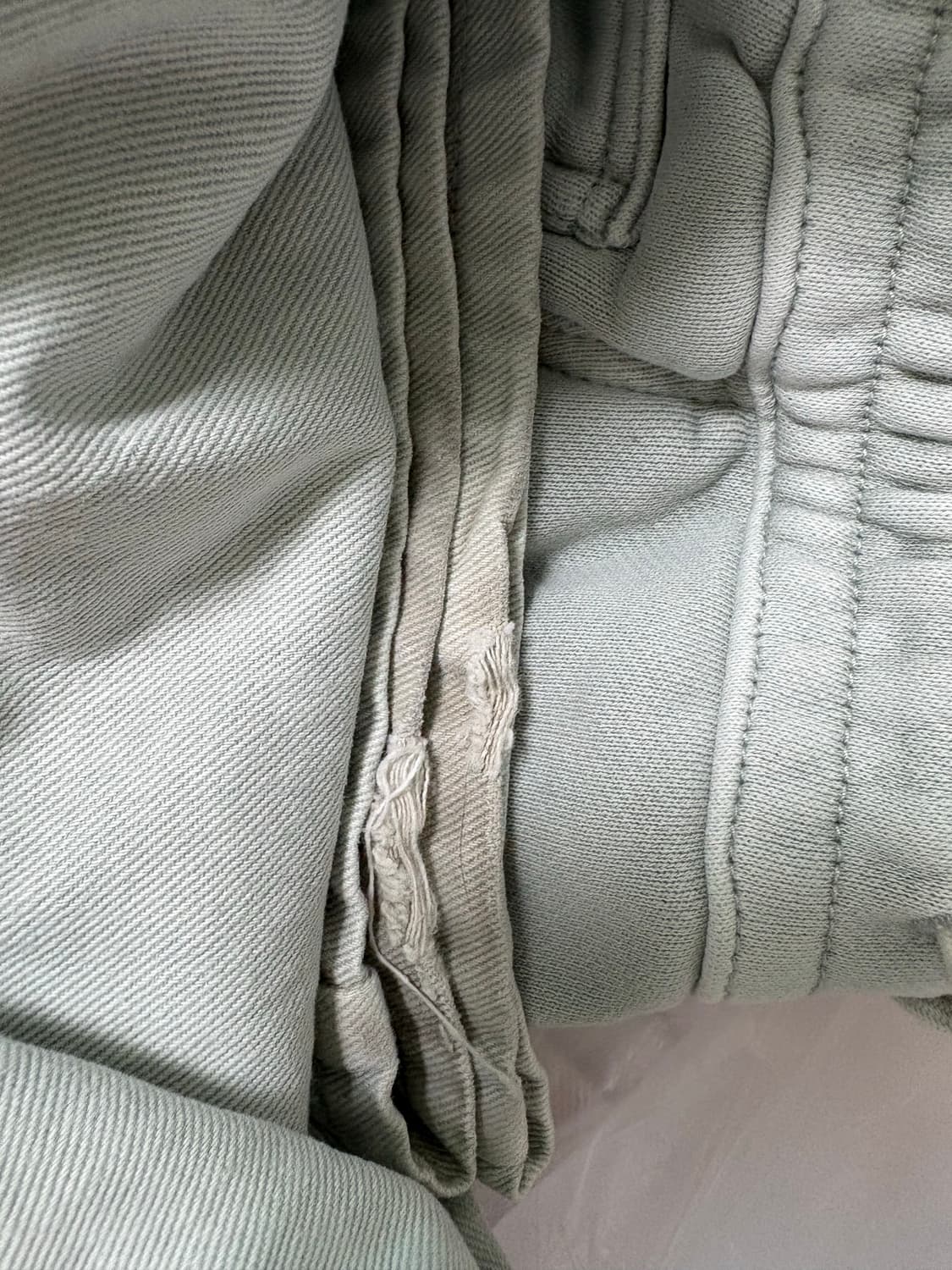 아모멘토 드로우스트링 데님팬츠 s 상품이미지6