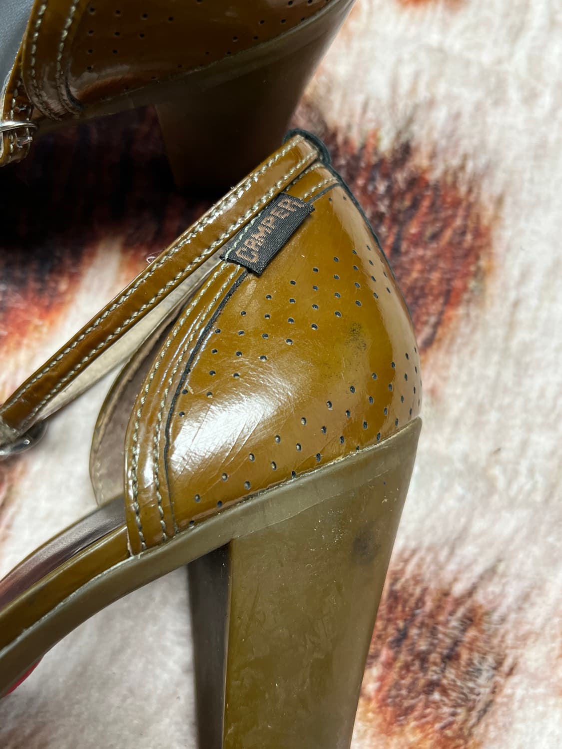 [37] CAMPER 캠퍼 브라운 메리제인 구두 상품이미지5