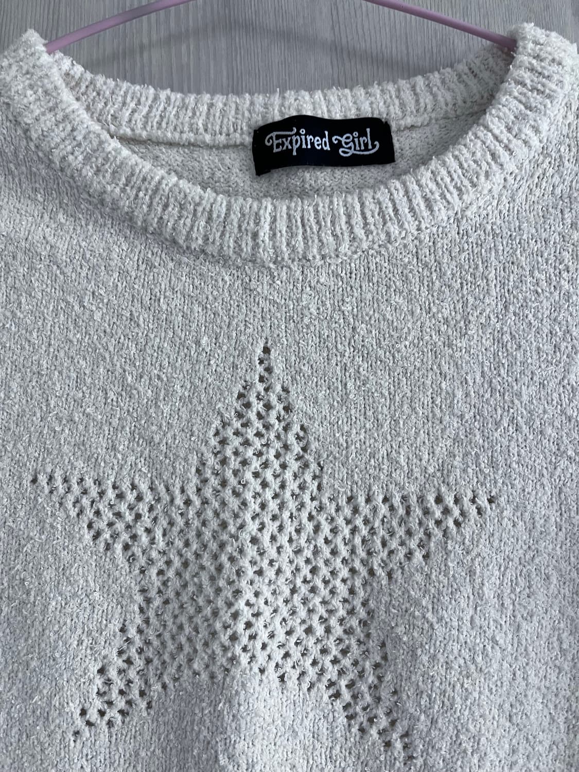 익스파이어드걸 별 니트 상품이미지4