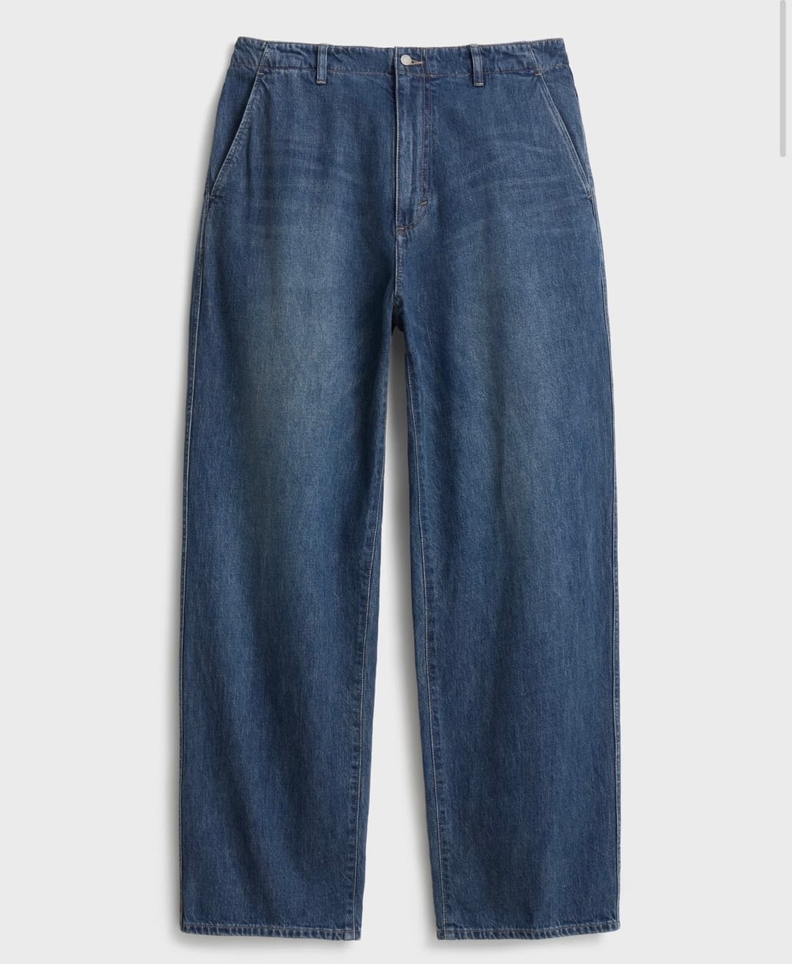 포터리 원워시드 와이드 데님 딥 블루 0사이즈 상품이미지1