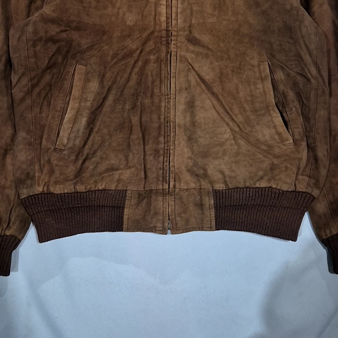 Vtg 스웨이드 블루종 자켓 상품이미지3