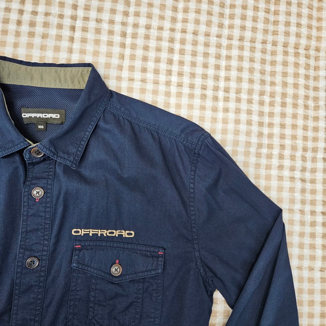 오프로드 긴소매 셔츠 남자100 상품이미지3