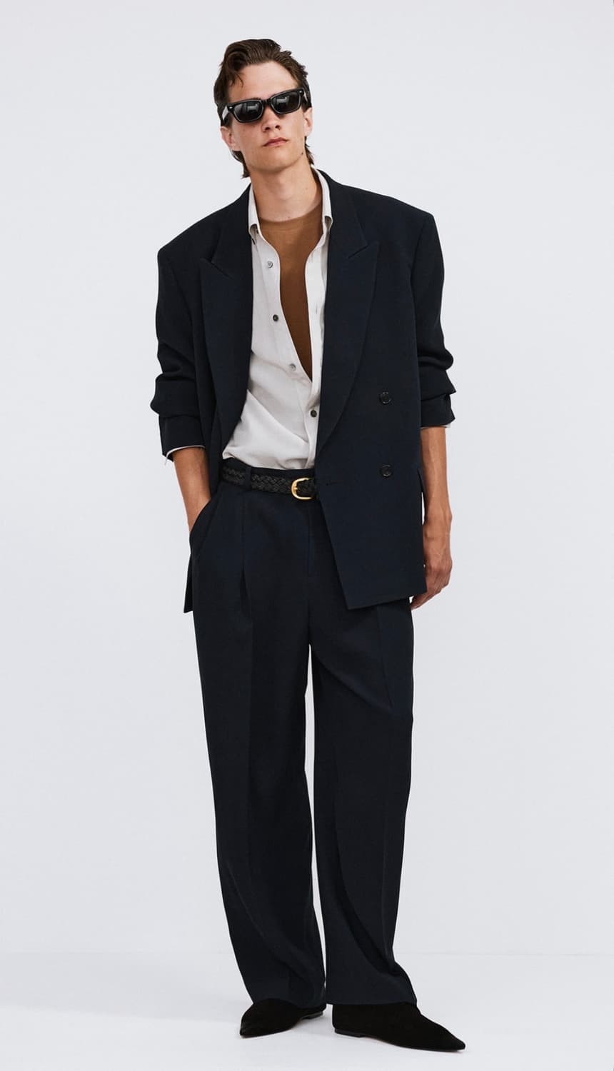 렉토 시그니쳐 위빙 벨트 블랙 상품이미지5