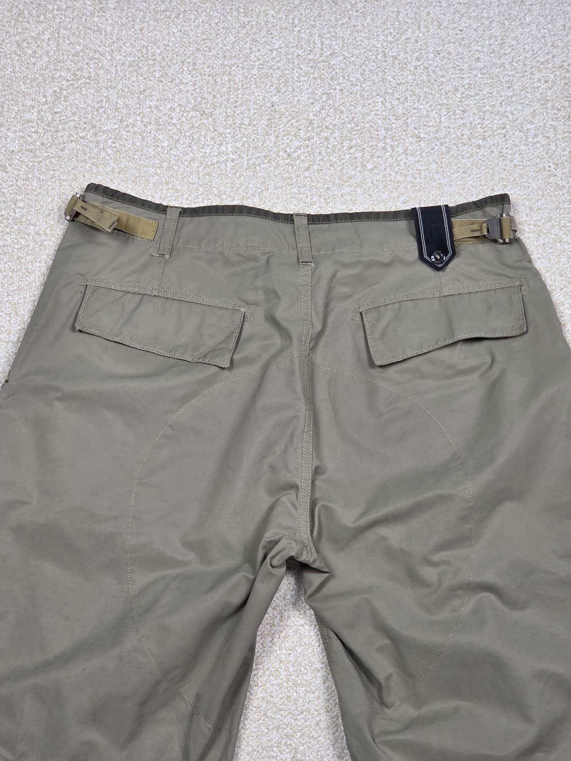 [스톤아일랜드] 코튼 나일론 유틸리티 카고 하프 팬츠 | S00148 상품이미지7