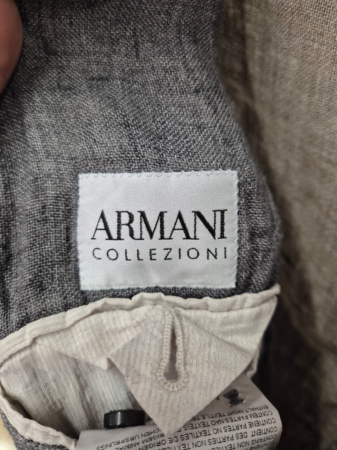 아르마니 꼴레지오니 리넨 자켓 48 상품이미지4