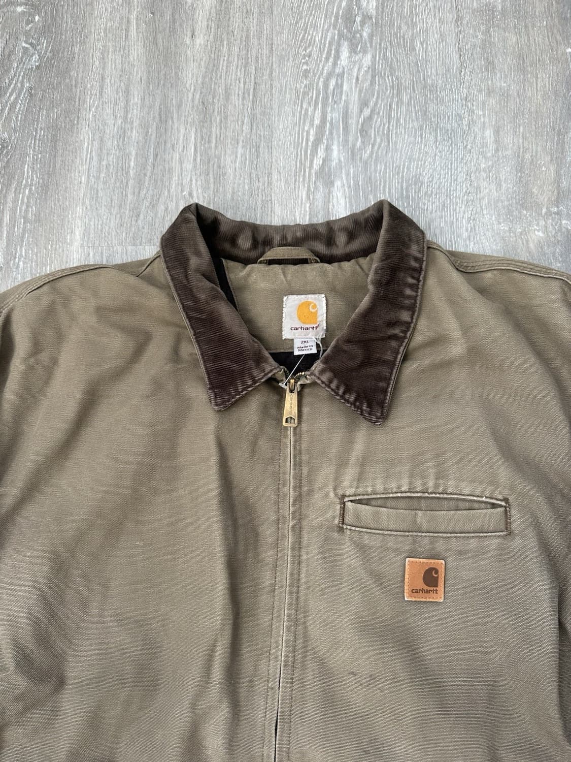 00s 칼하트 디트로이트 워크 자켓 상품이미지2