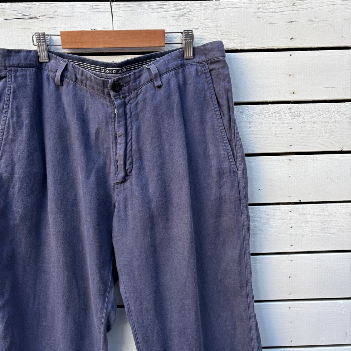 Stone Island 스톤아일랜드 린넨 팬츠 상품이미지3