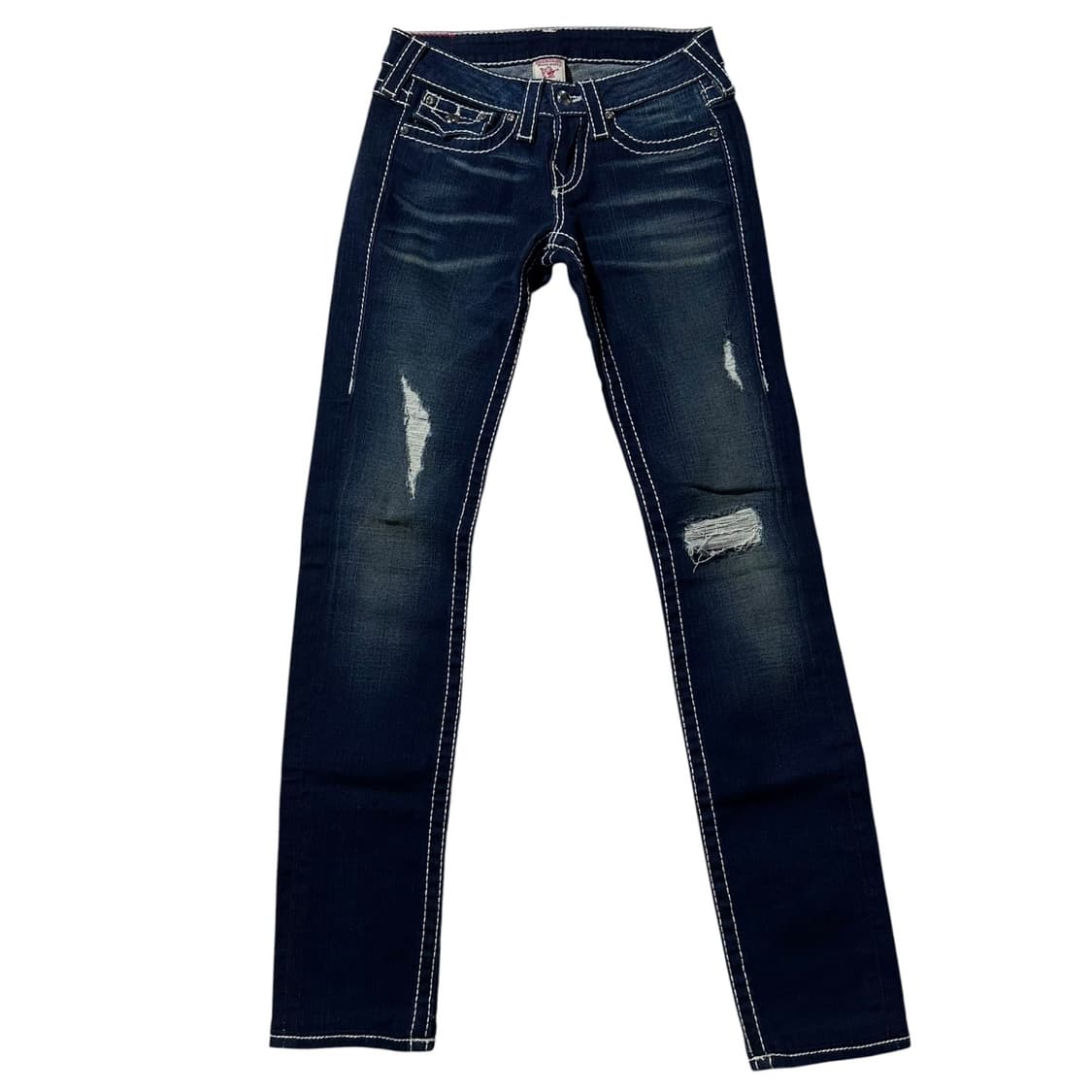 트루릴리전 스와로브스키 디스코 줄리 빅 T 데님 팬츠 상품이미지2