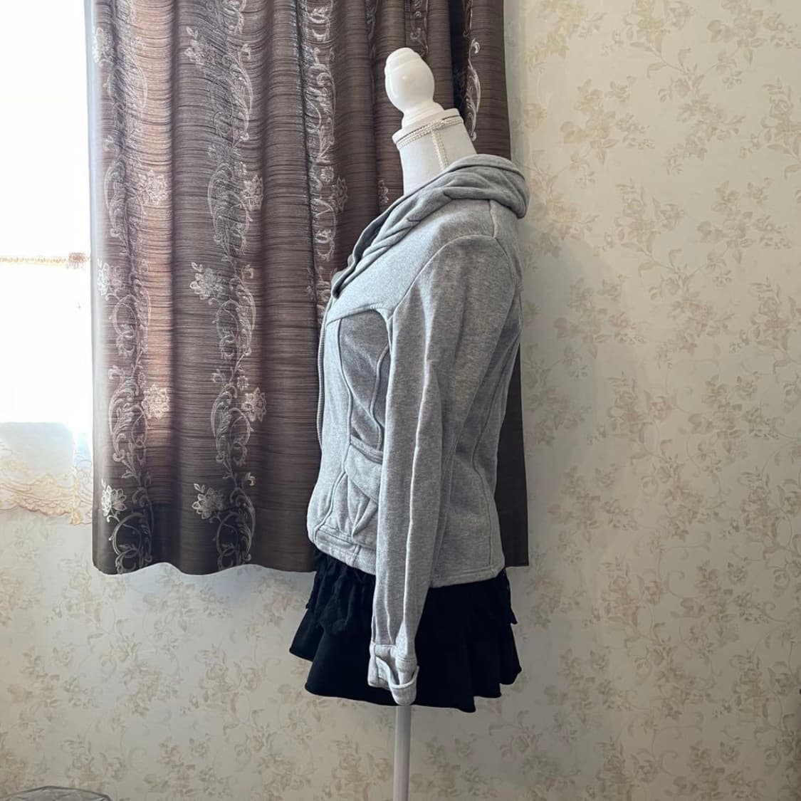 빈티지 y2k 투웨이 후드집업 상품이미지4