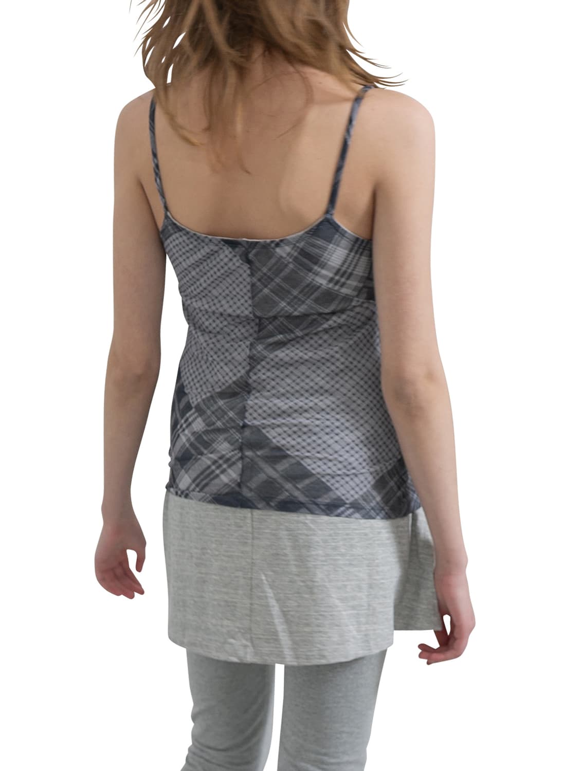 [F]퍼버즈 26ss Layering Camisole 원피스/그레이 상품이미지2