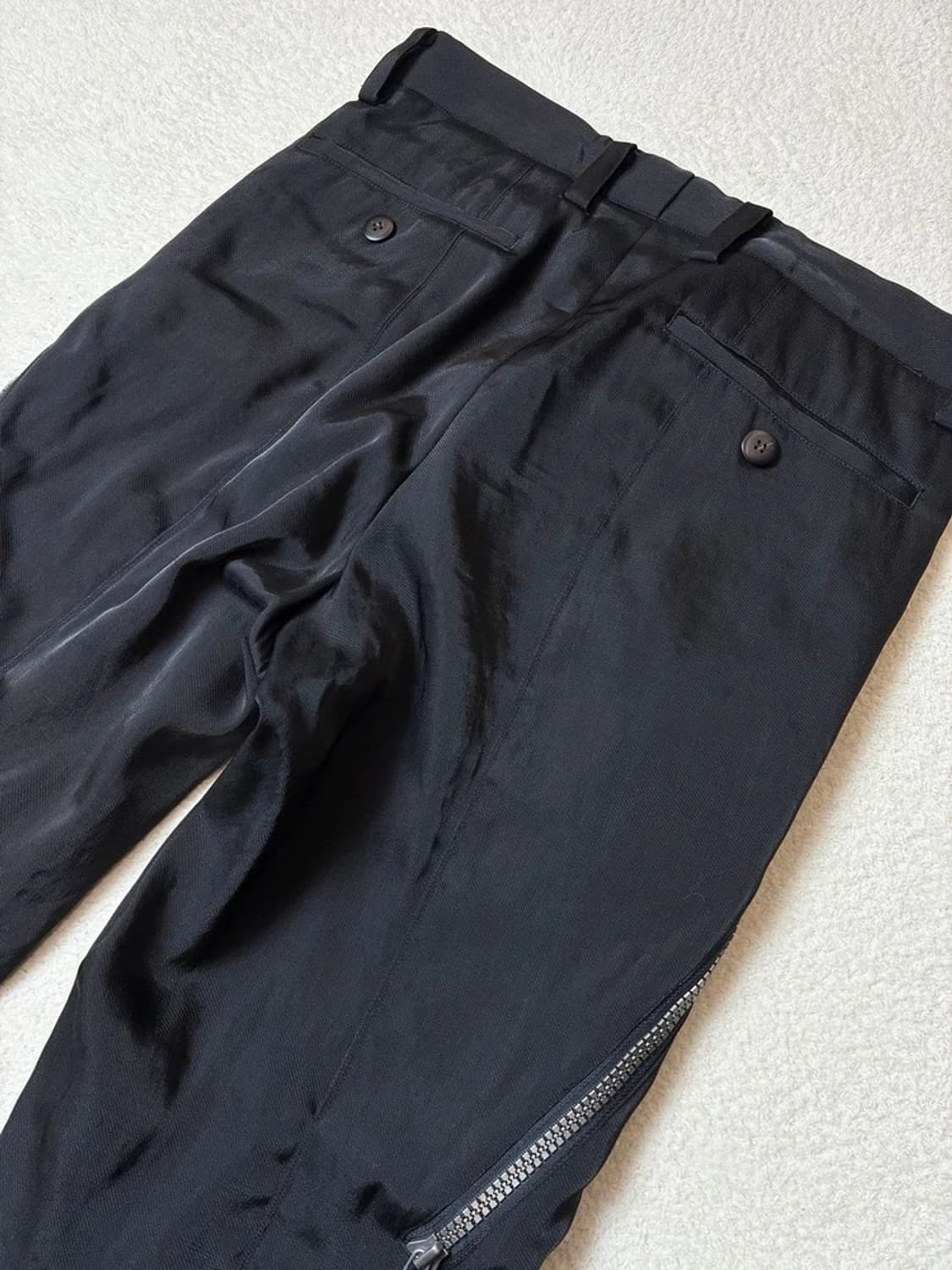 이세이미야케 옴므 00's 폴리쉘 해체주의 스트레이트 팬츠 PN6373 상품이미지6