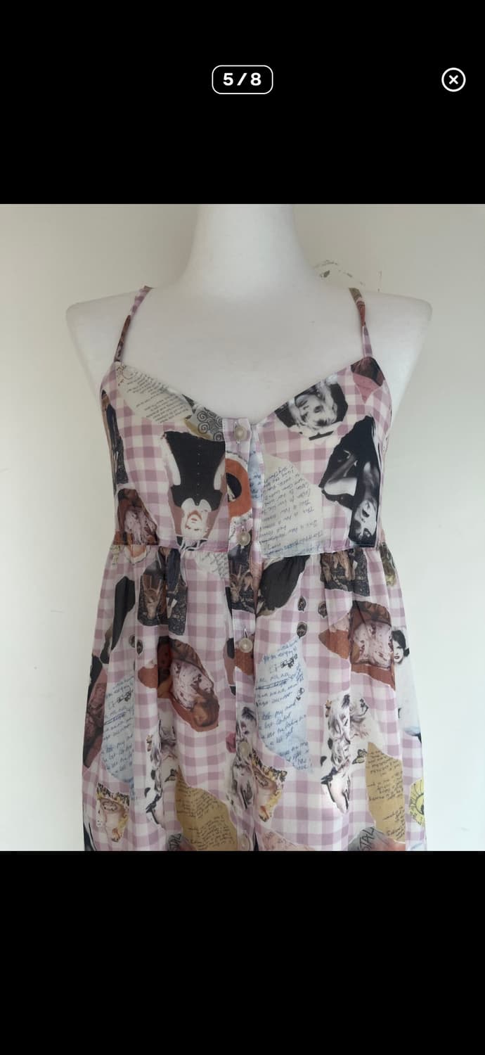 히스테릭 글래머 x 코트니 러브 슬립 원피스 상품이미지2