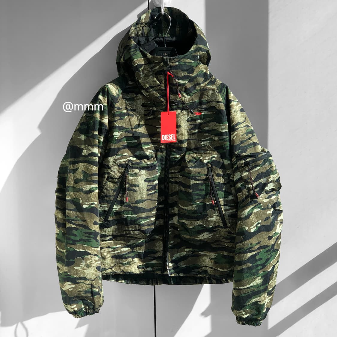 디젤/D로고 윈드자켓 경량패딩 상품이미지3