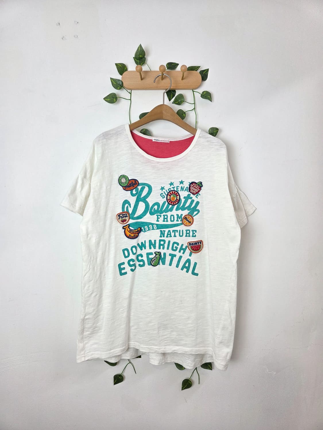 rough 패치 반팔 티셔츠 상품이미지1