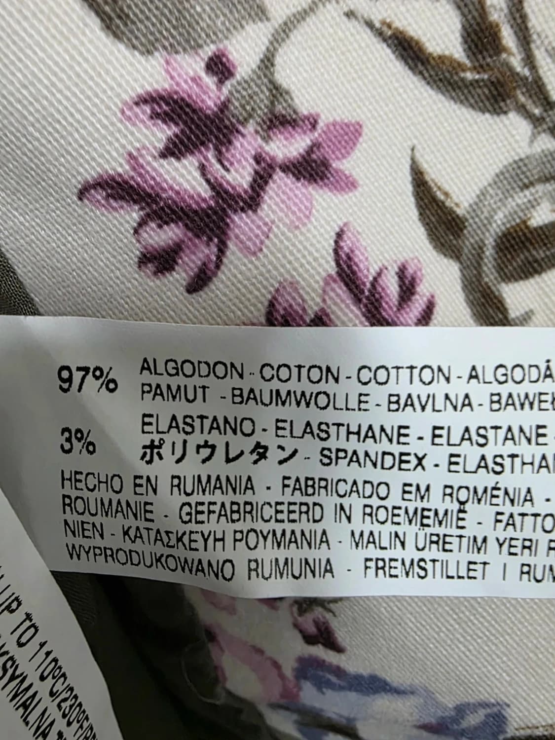 버쉬카 플로럴 프린트 블레이저 자켓 M 상품이미지8