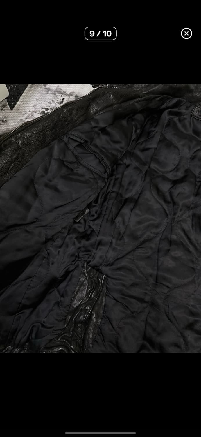 Neil barrett Buffalo Leather jacket 상품이미지8