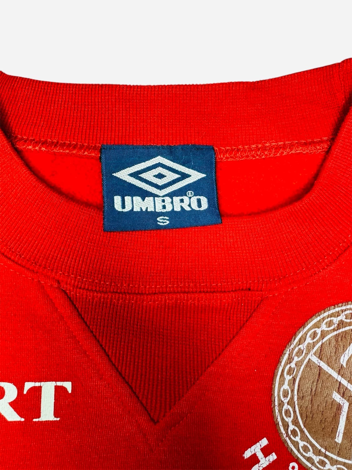 빈티지 90s 엄브로 노르웨이 므존달렌 핸드볼 클럽 스웻 맨투맨 S 상품이미지5