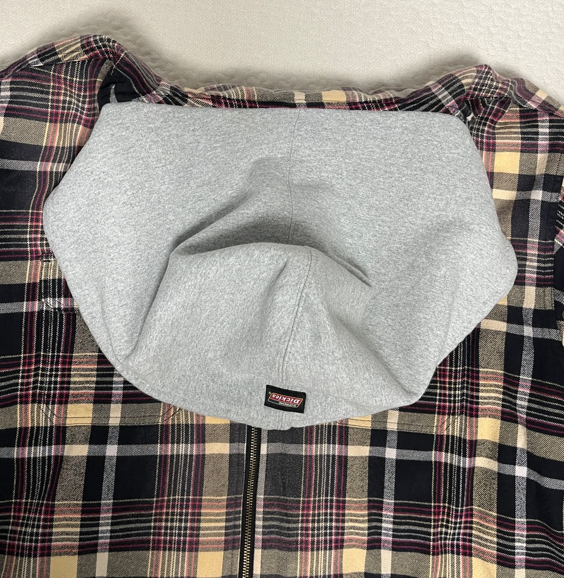 [XL] 슈프림 디키즈 플레이드 후드 집업 자켓 상품이미지7