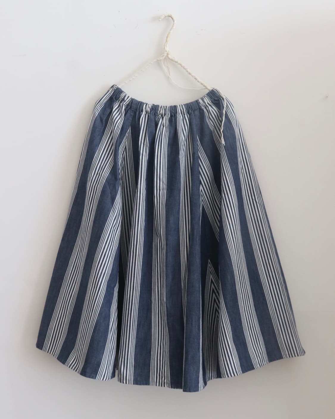 [Beams Boy] Indigo Stripe Skirt 상품이미지7