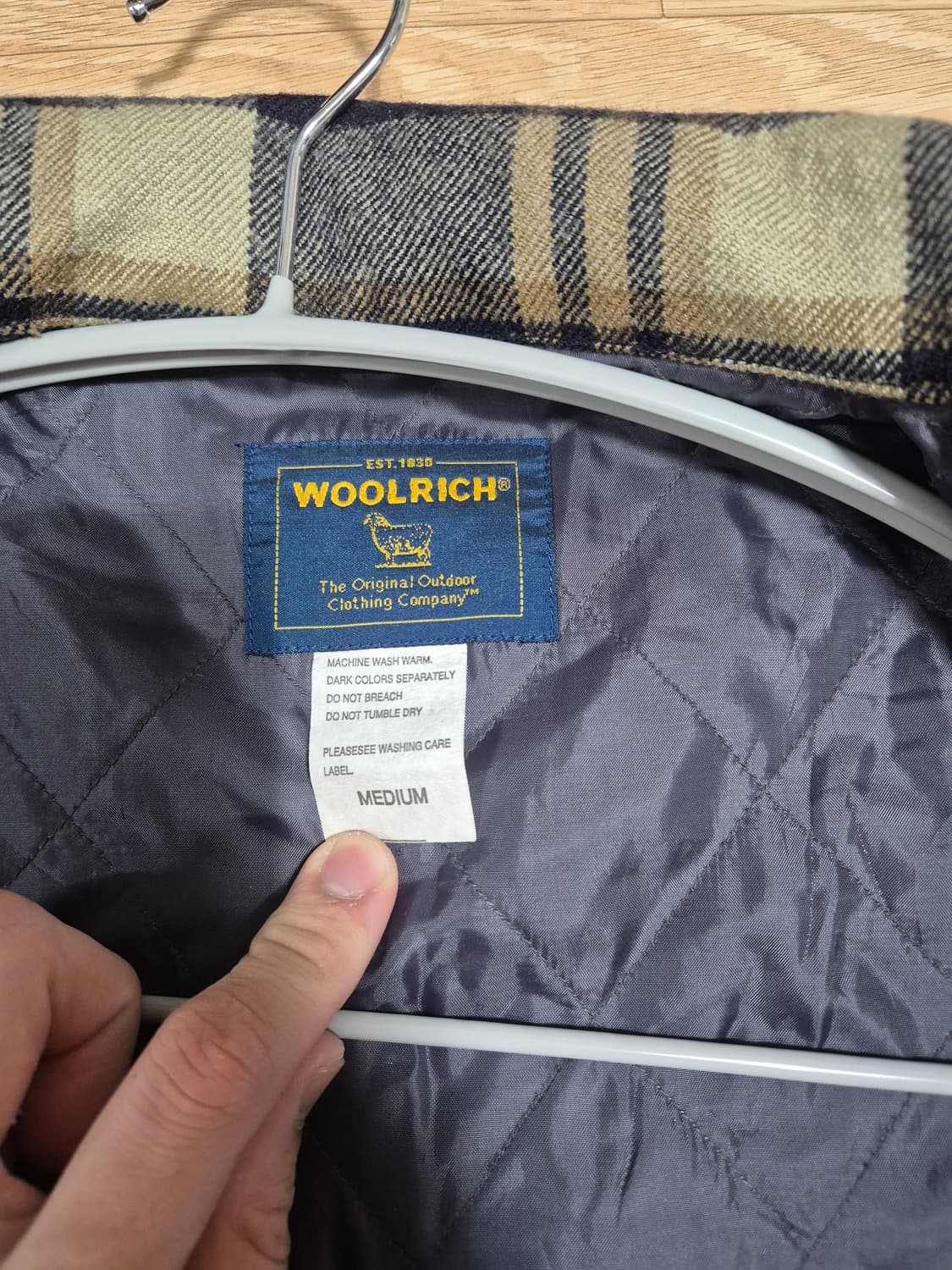 울리치 플란넬 자켓 상품이미지4