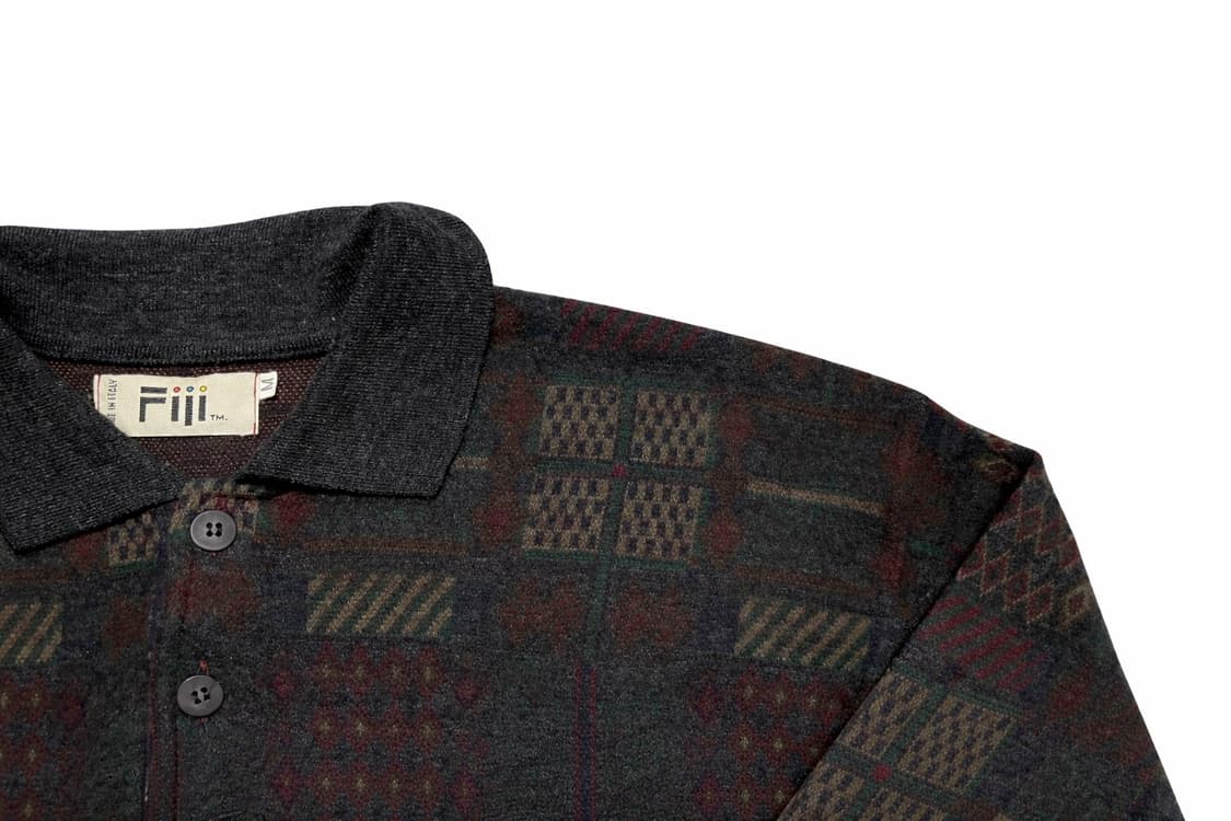 UK 80s~90s 영국 빈티지 에스닉 보헤미안 레트로 멀티 패턴 니트 상품이미지5