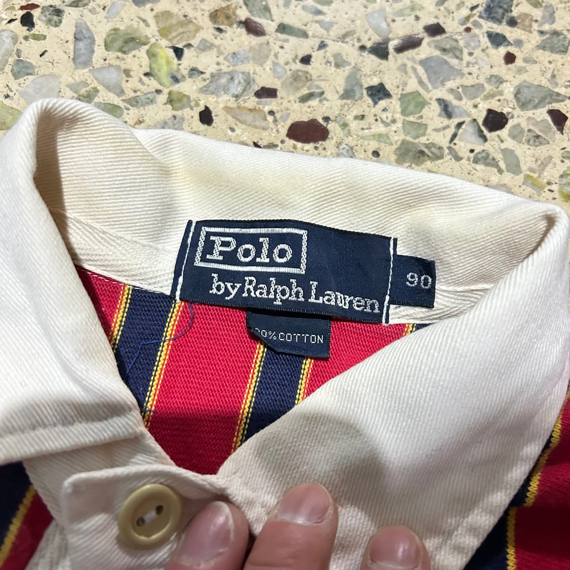 폴로(POLO RalphLauren)스트라이프 럭비티 상품이미지5