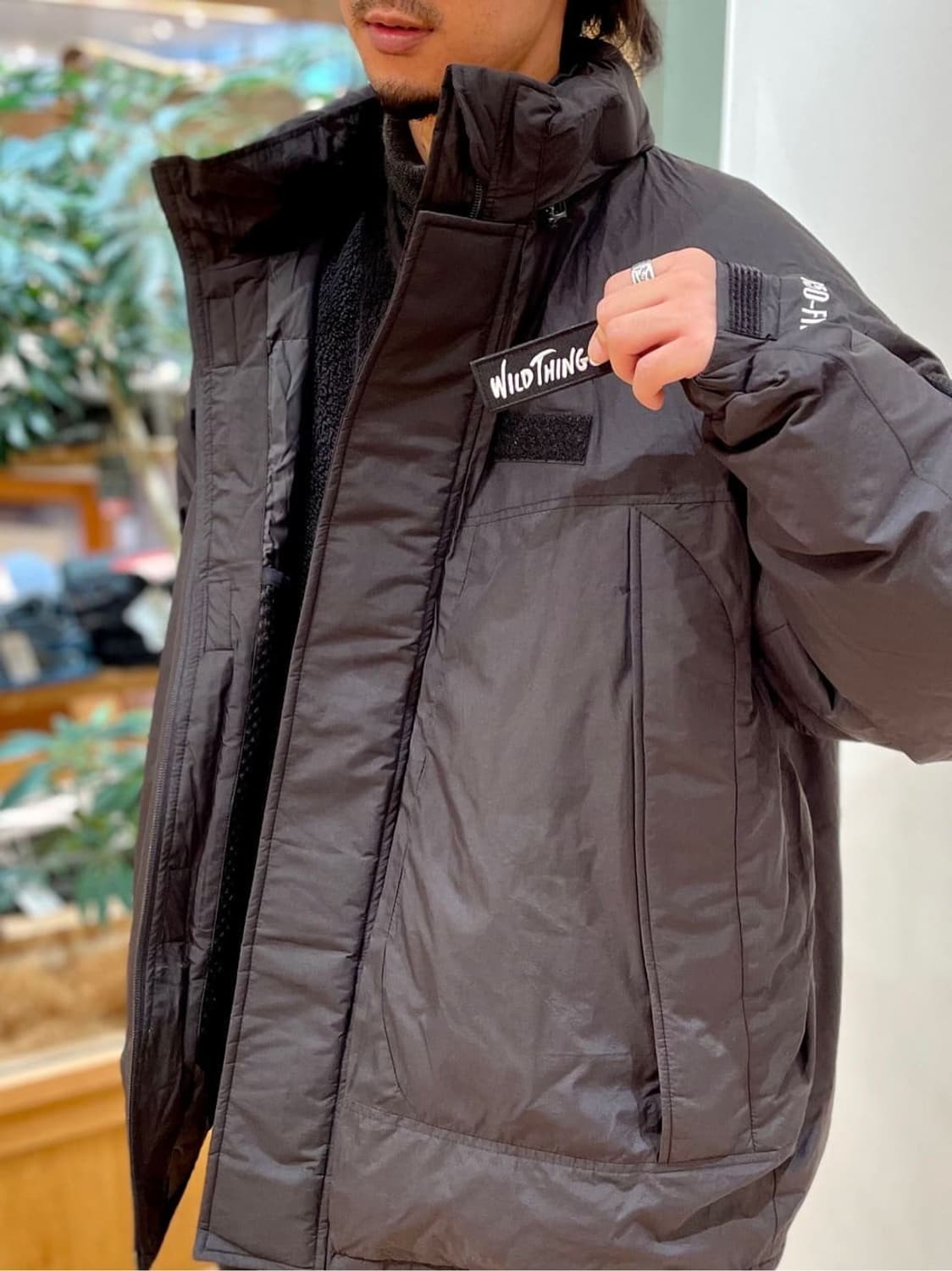 Wildthings for Freaksstore 숏 몬스터파카 상품이미지3