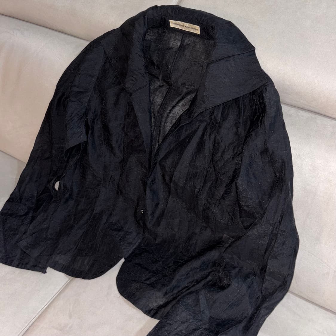 Hiroko Koshino seethrough jacket 히로코코시노 상품이미지3