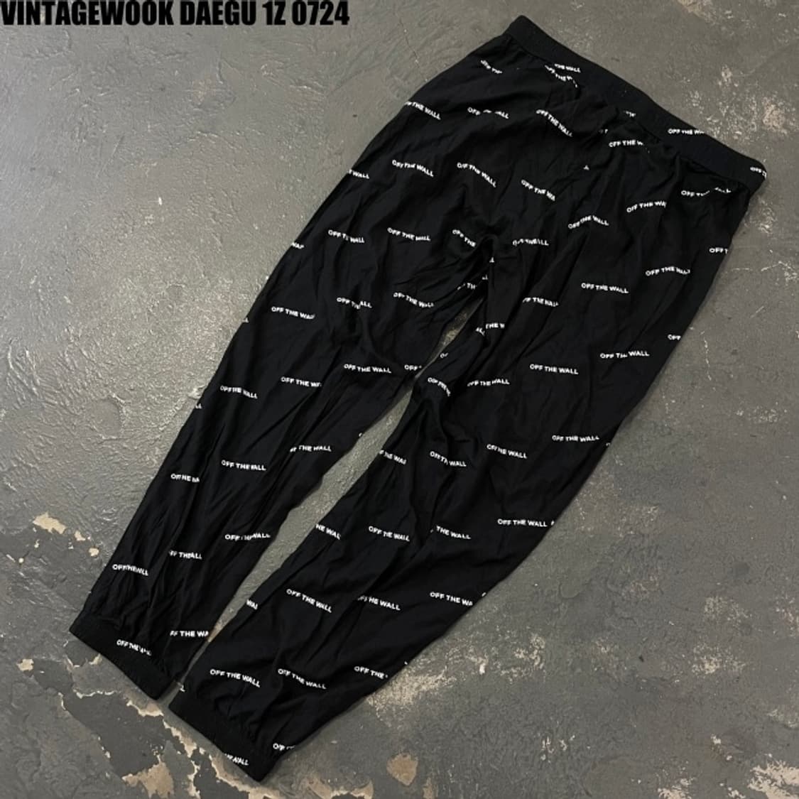 반스 로고플레이 팬츠 100 상품이미지5