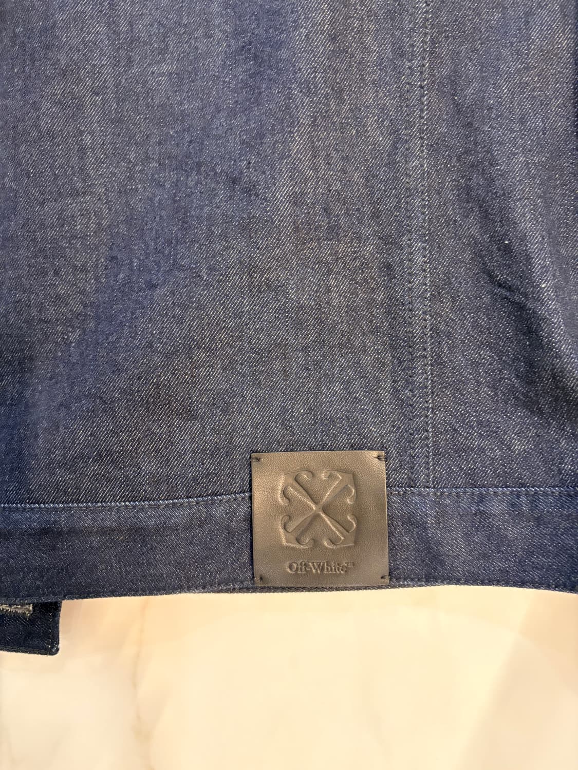 오프화이트 데님자켓  상품이미지3