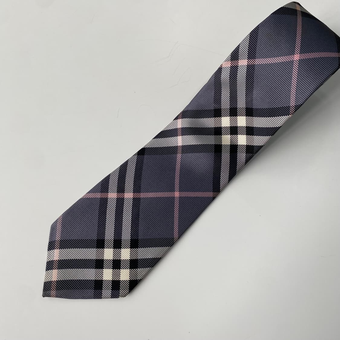 버버리 노바체크 넥타이 정품 명품 (Burberrys) 8.6cm 상품이미지4