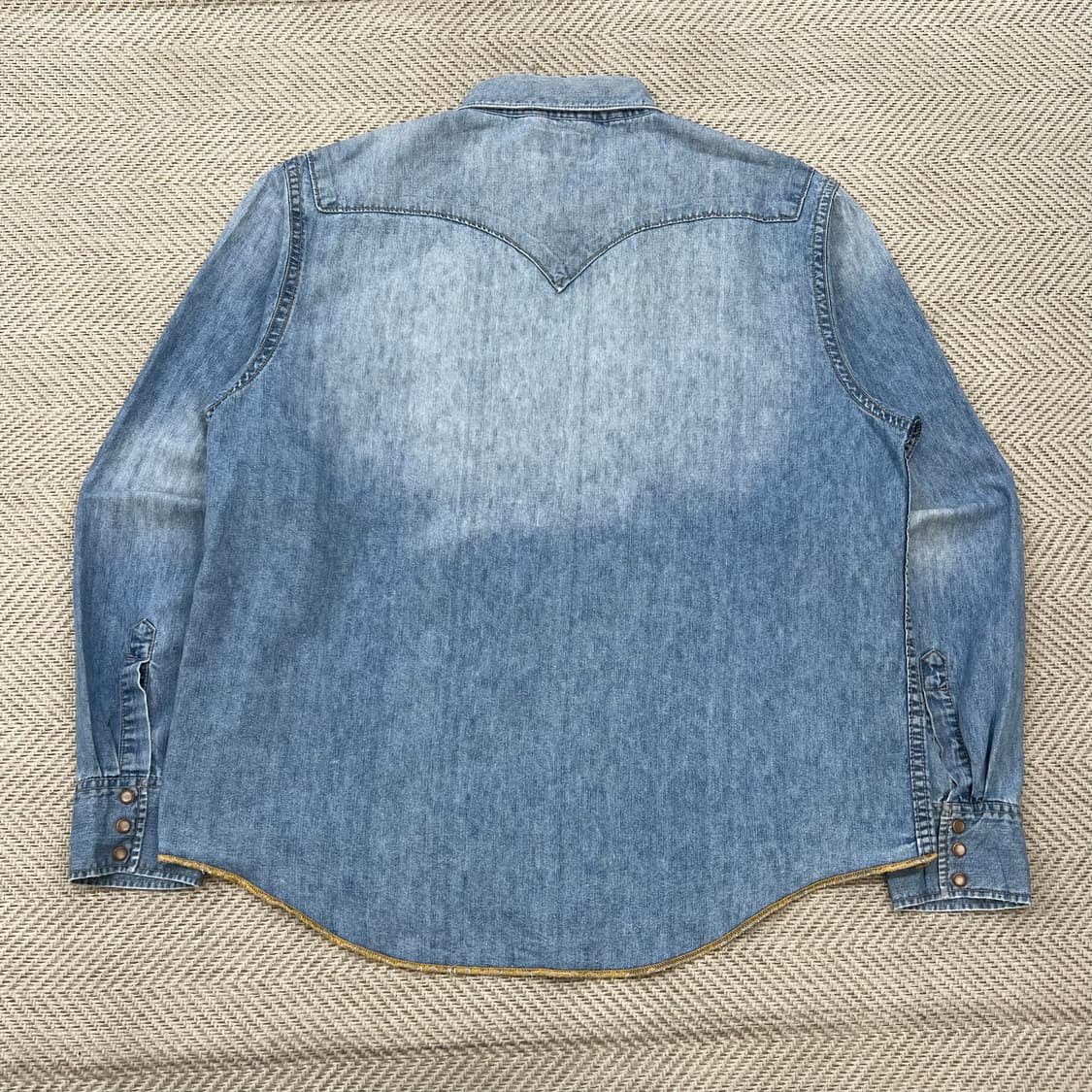 노티카 워크 데님 셔츠 r3352 상품이미지2