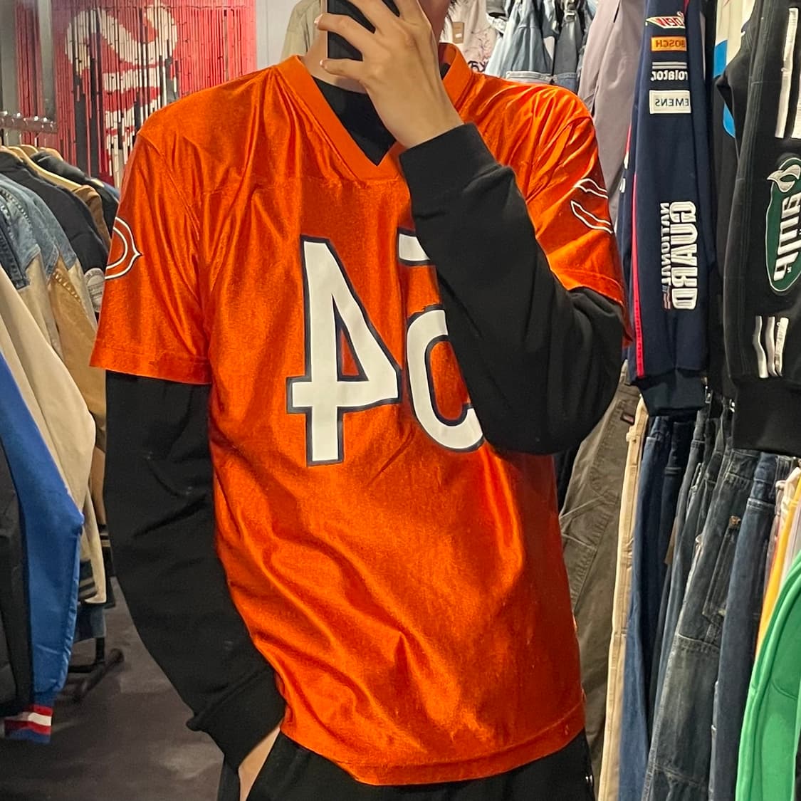 [IM] NFL URLACHER 오렌지 No.54 반팔져지 상품이미지4