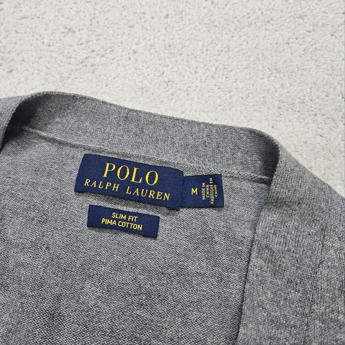 폴로 랄프 로렌 신형 피마 코튼 가디건 M 상품이미지5