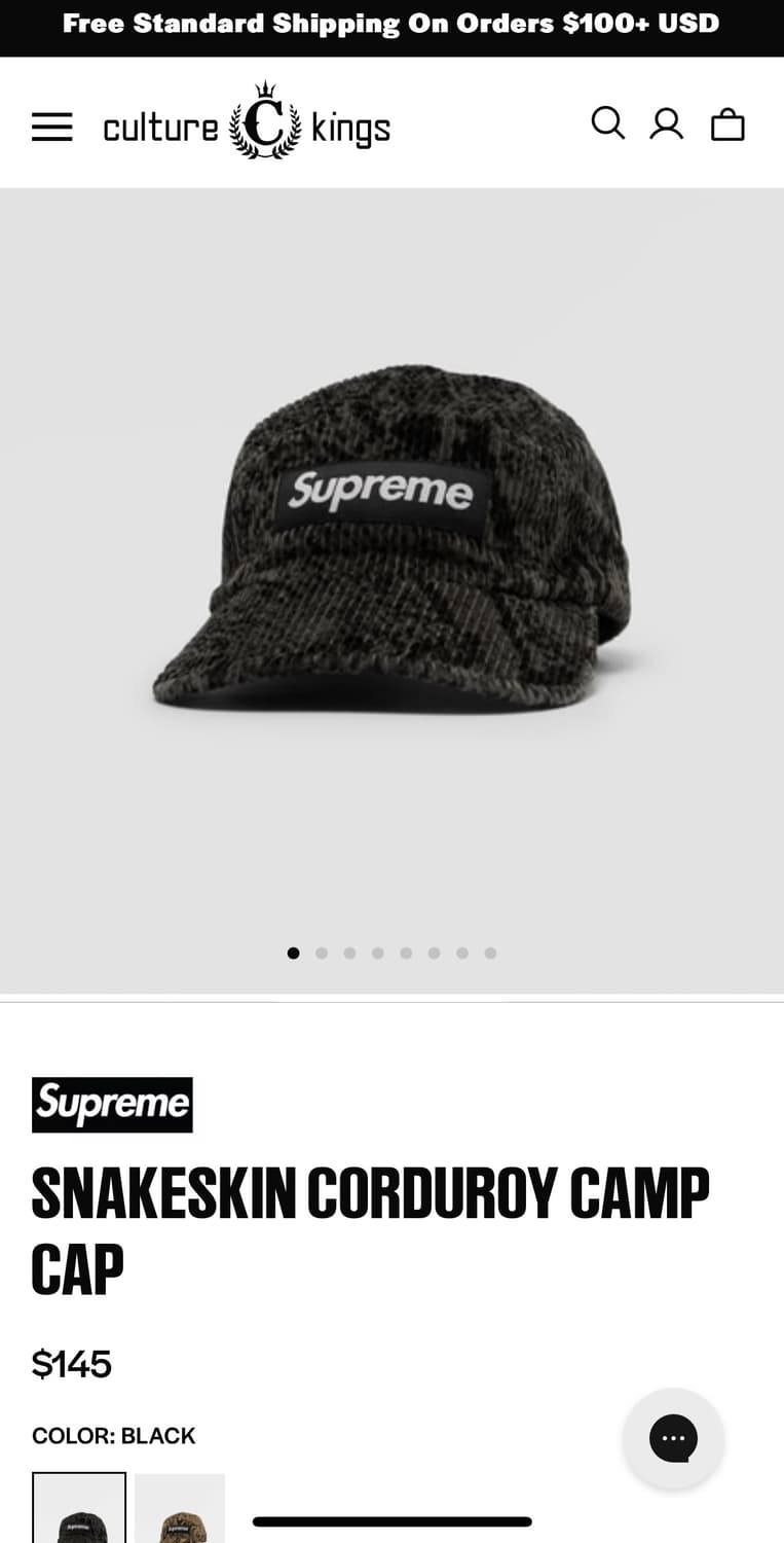 슈프림 모자 상품이미지7