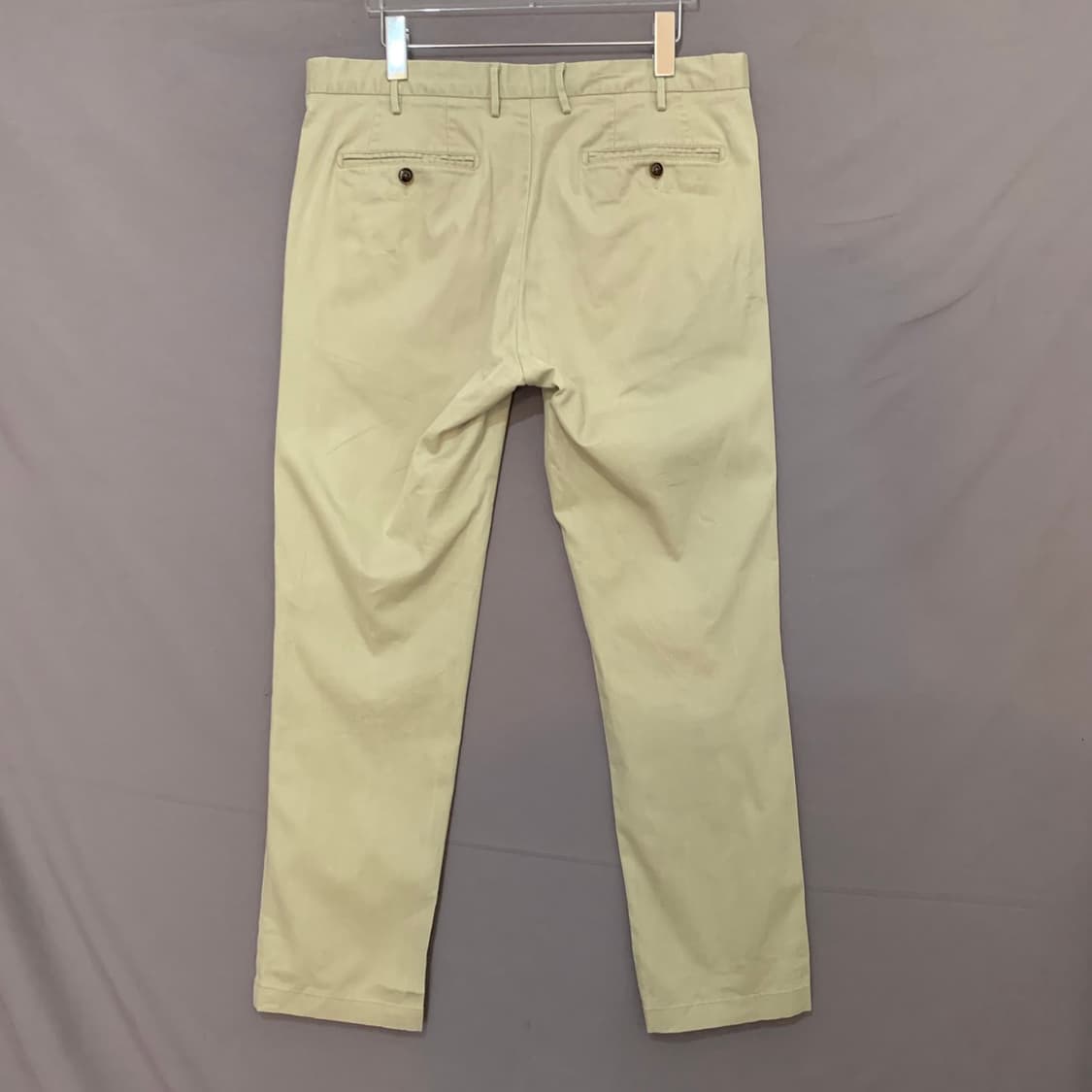 33인치 헨리코튼 이탈리안핏 베이지 스판 치노팬츠 면바지 상품이미지2