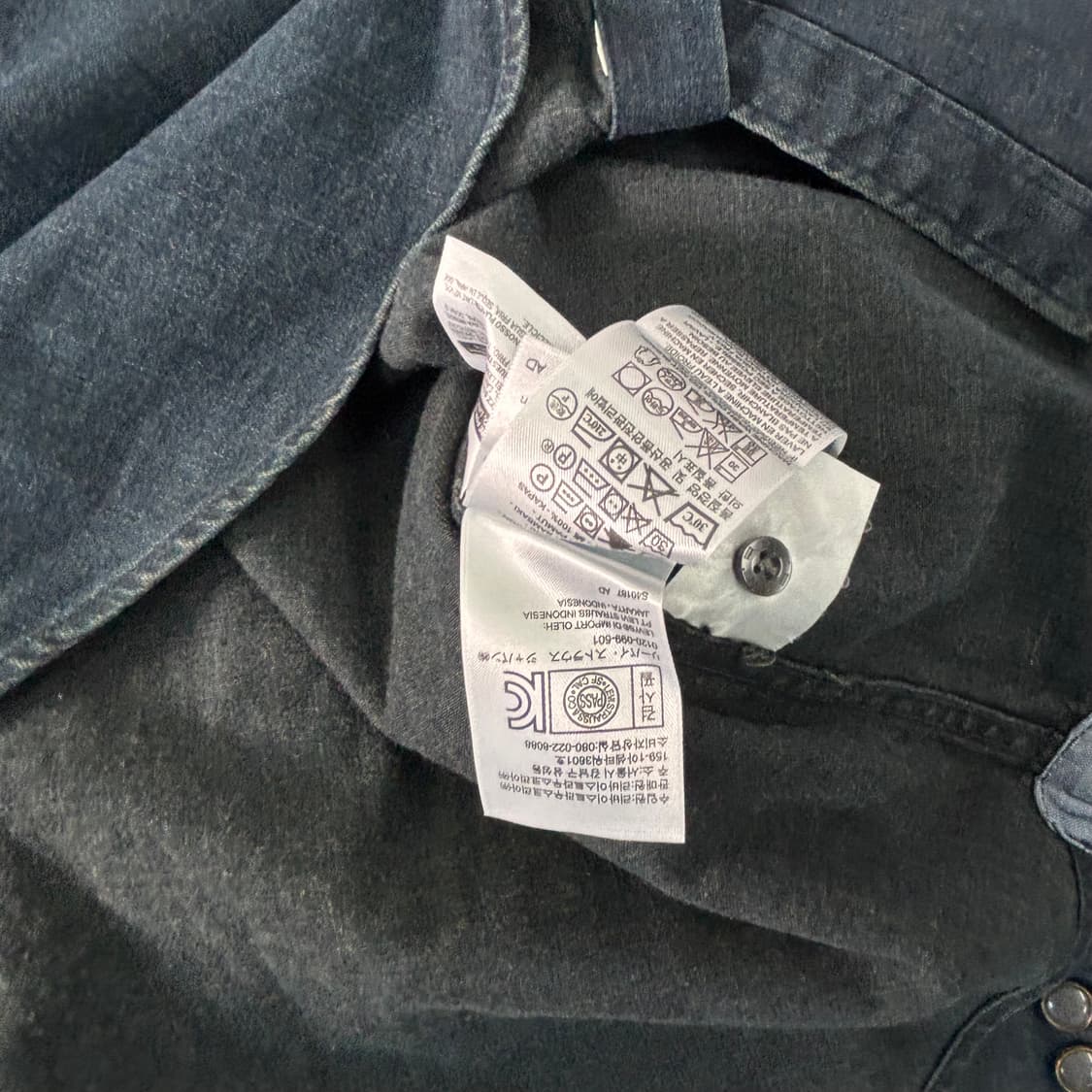 100 리바이스 투포켓 웨스턴 데님 셔츠 상품이미지4