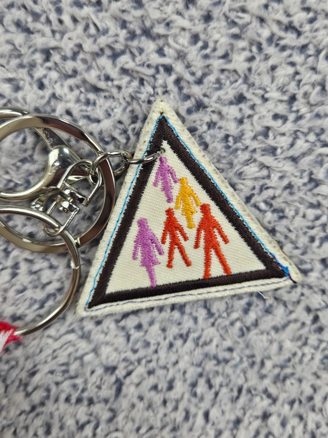 핸드메이드 커스텀 패치 반다나 카라비너 키링 ( OS ) / 11679 상품이미지4