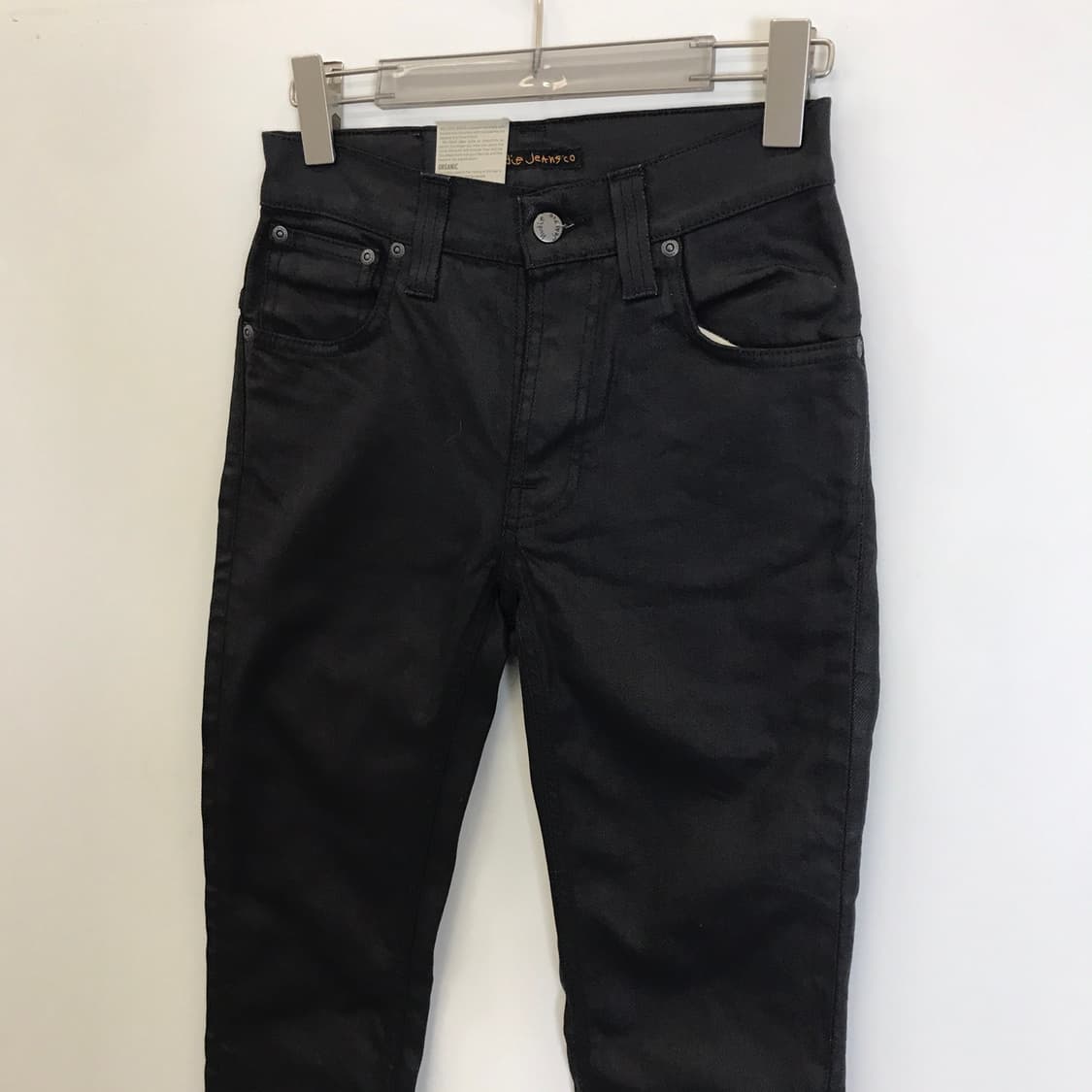 누디진 씬핀 백투블랙 청바지 새상품 [26x32] 상품이미지2