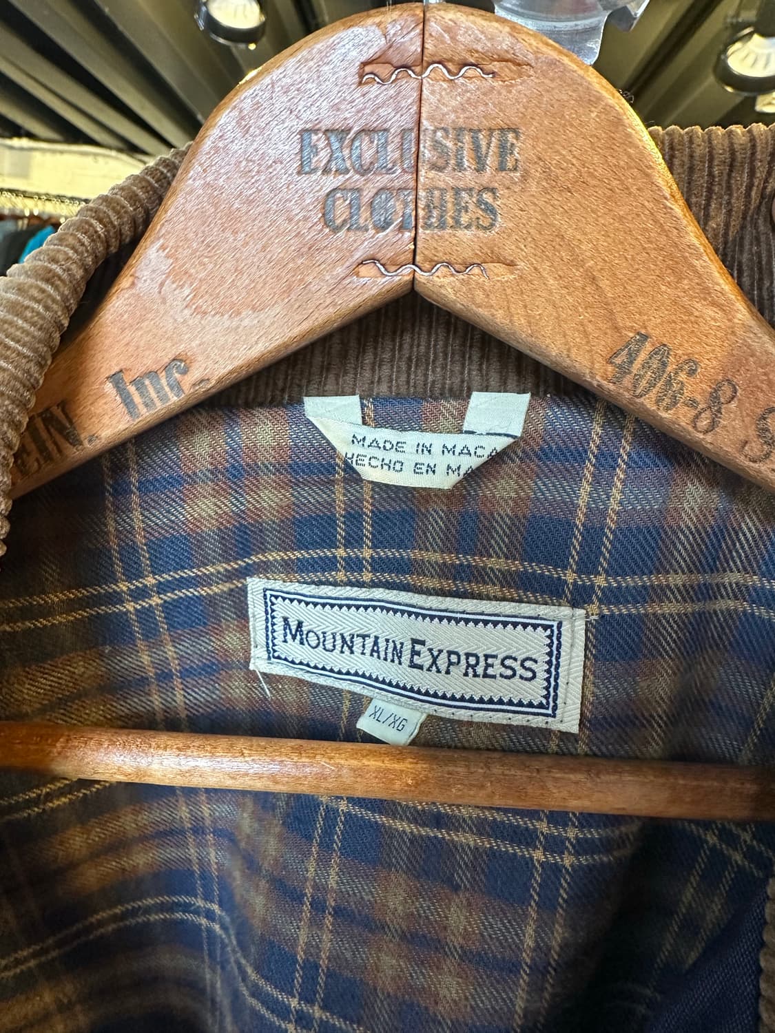 헤비 코듀로이 카라 커버올 자켓 상품이미지9